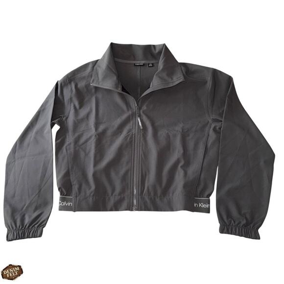 Calvin Klein Modern Sport Windbreaker Jacket Boulevard Grey Size S - NEW/NWT!! - Picture 3 of 16